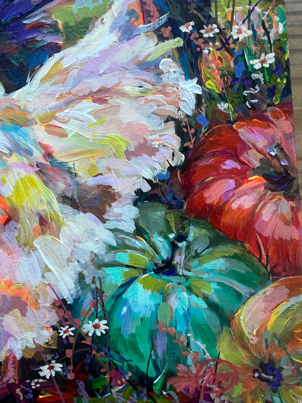 "Gourd Girls” Original Painting