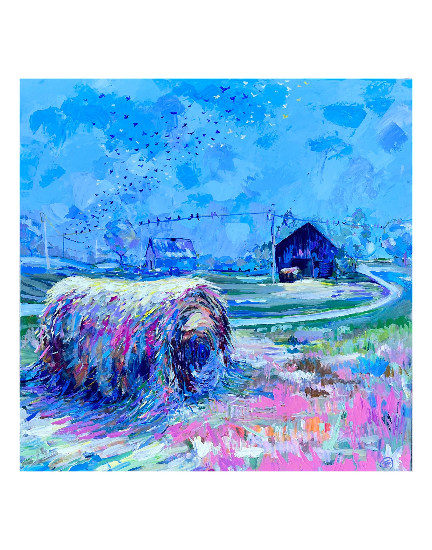 “The Murmuration” 11x14"