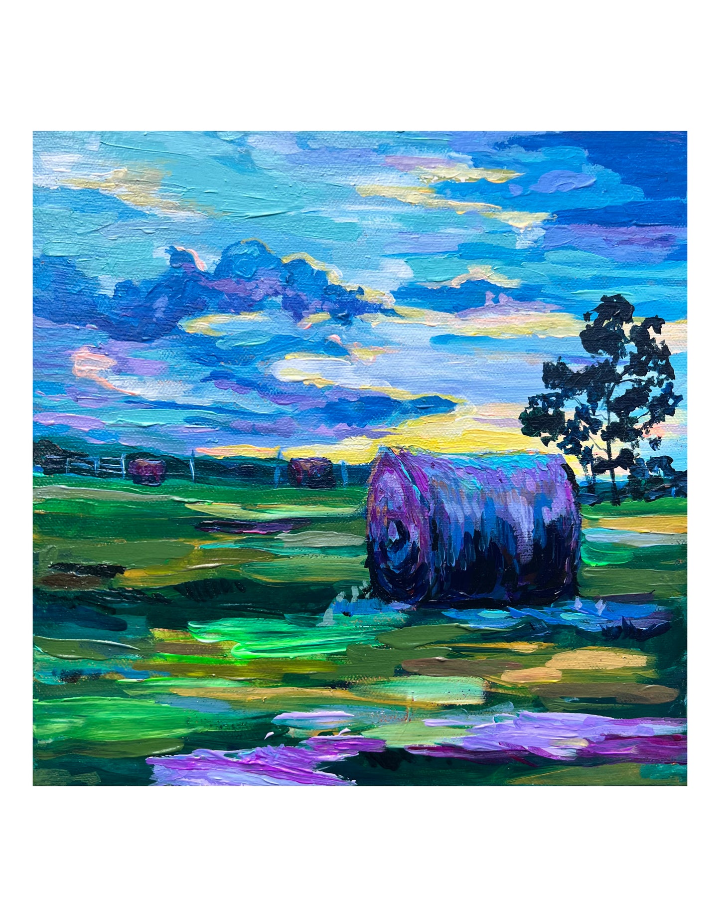 “Viridian Vespers” 11x14"