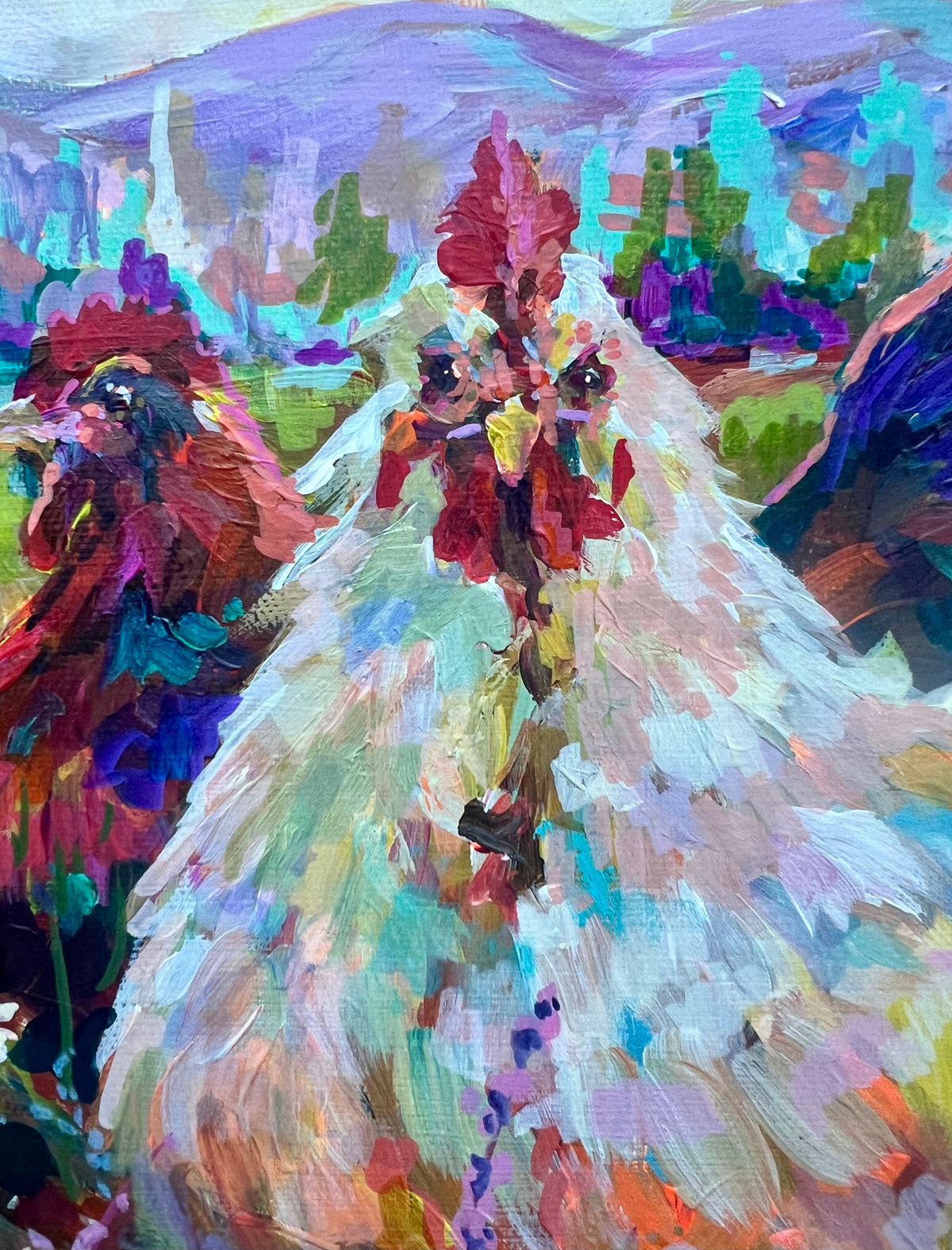"Gourd Girls” Original Painting
