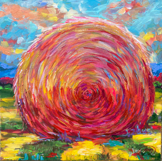 "Hay Babe” Original Painting