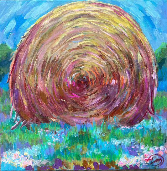 "Hay Sweetness " Original Painting