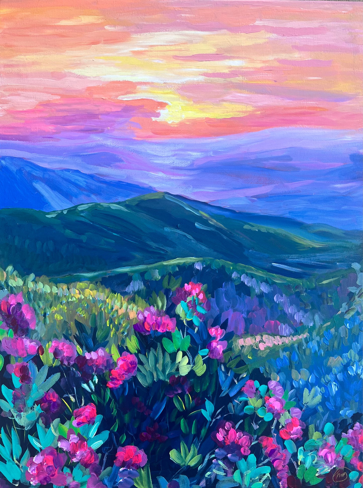 “Smokey Mountain Melody”  11x14 Print