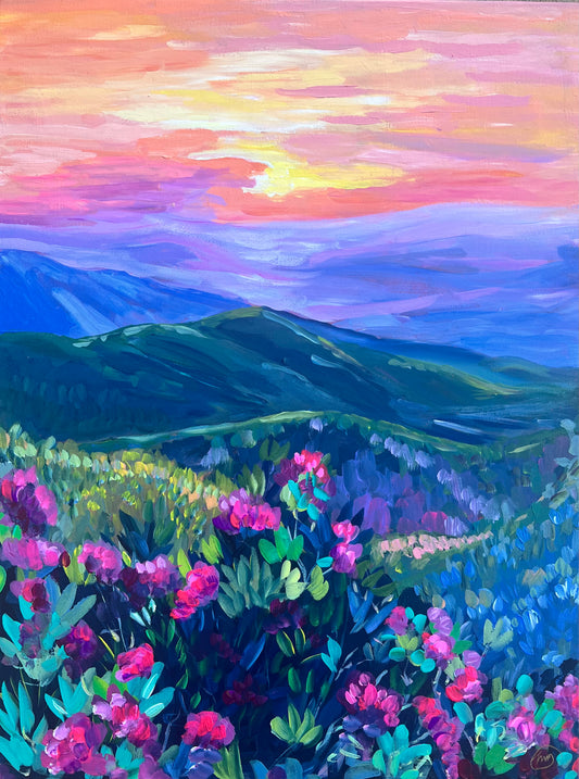“Smokey Mountain Melody”  11x14 Print