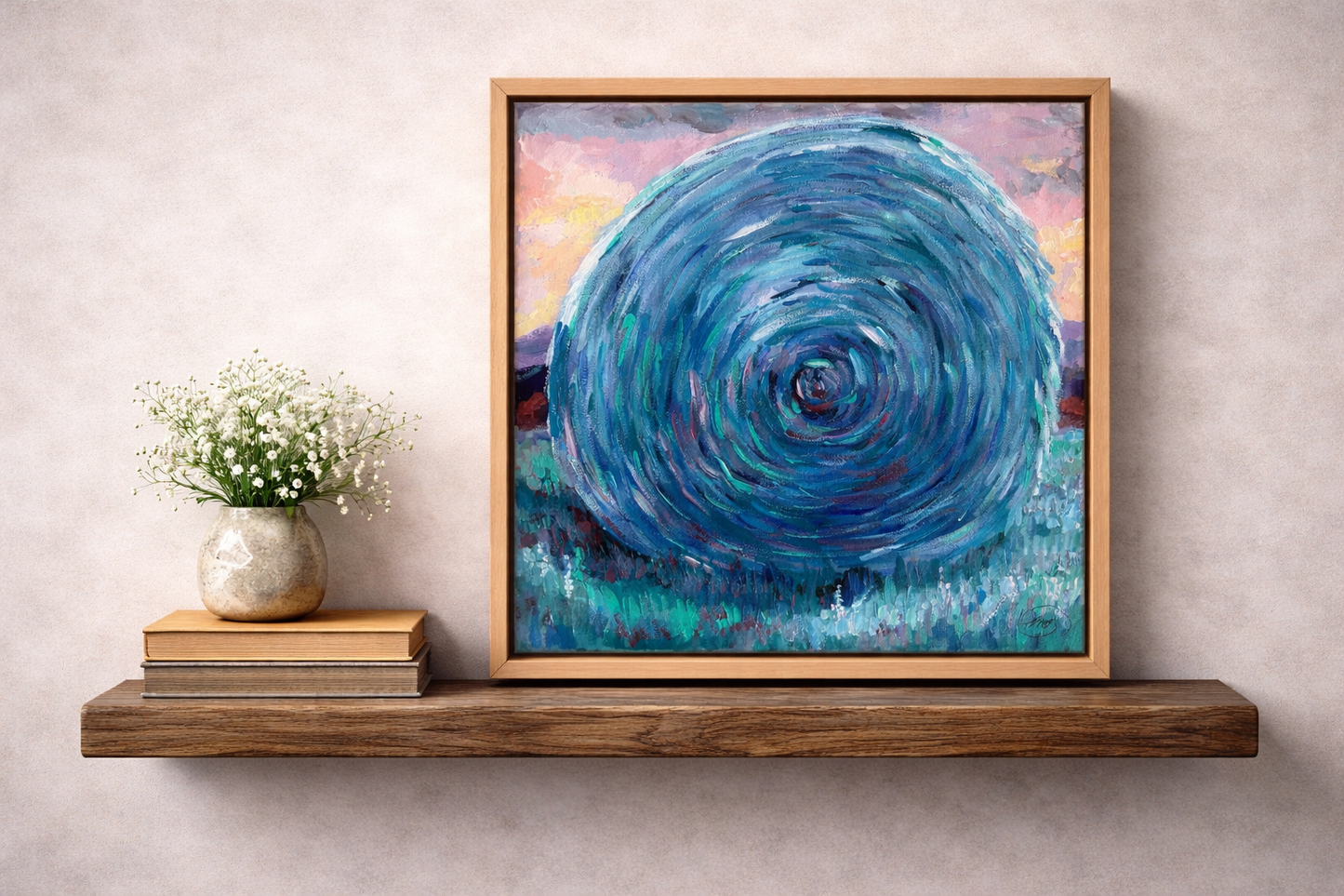 "Hay Dreamer" Original Painting