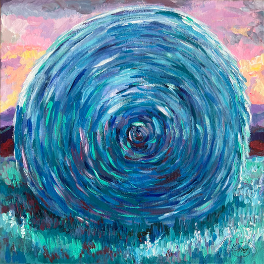 "Hay Dreamer" Original Painting