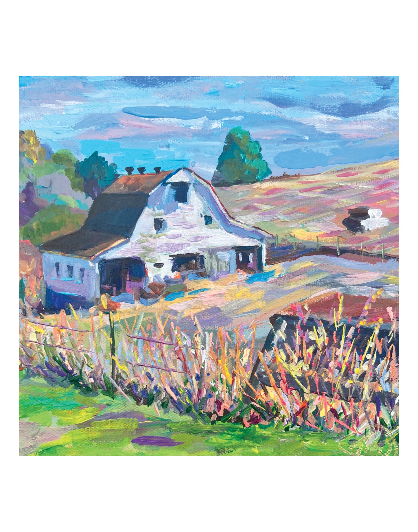 “Barn Bouquet” 11x14 Print