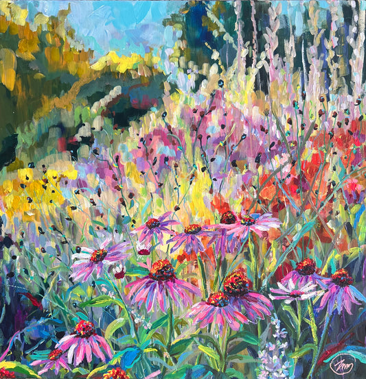 "Cornflower Chorus” Original Painting