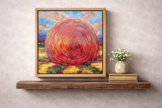 "Hay Babe” Original Painting