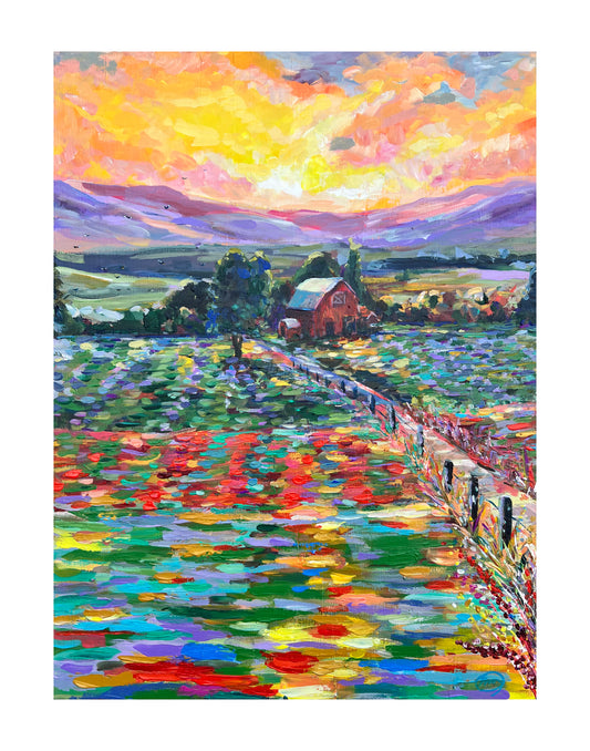 “Acres Aria” 11x14 Print