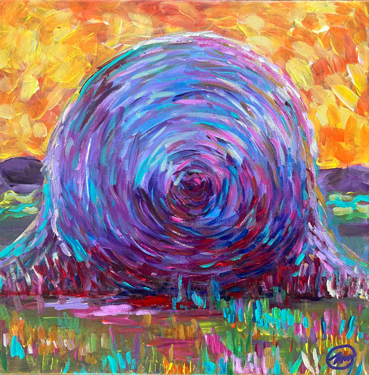 "Hay Howdy " Original Painting