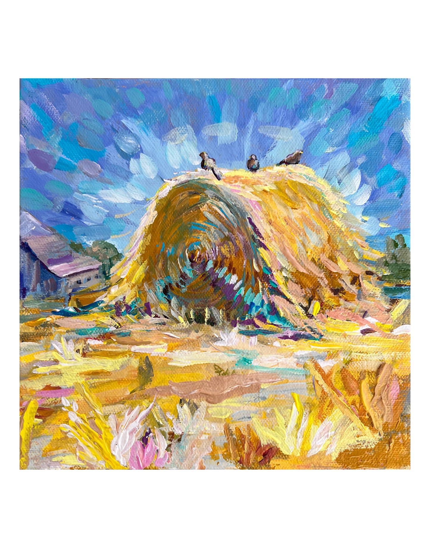 “Faithfully Flaxen” 11x14 Print