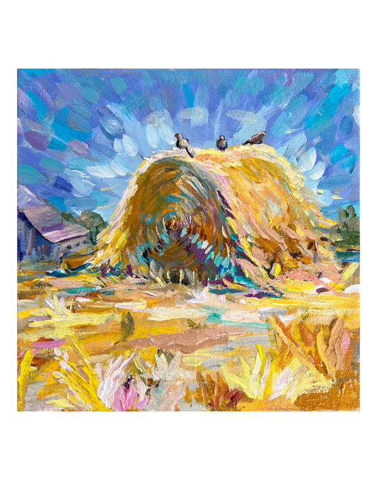 “Faithfully Flaxen” 11x14 Print