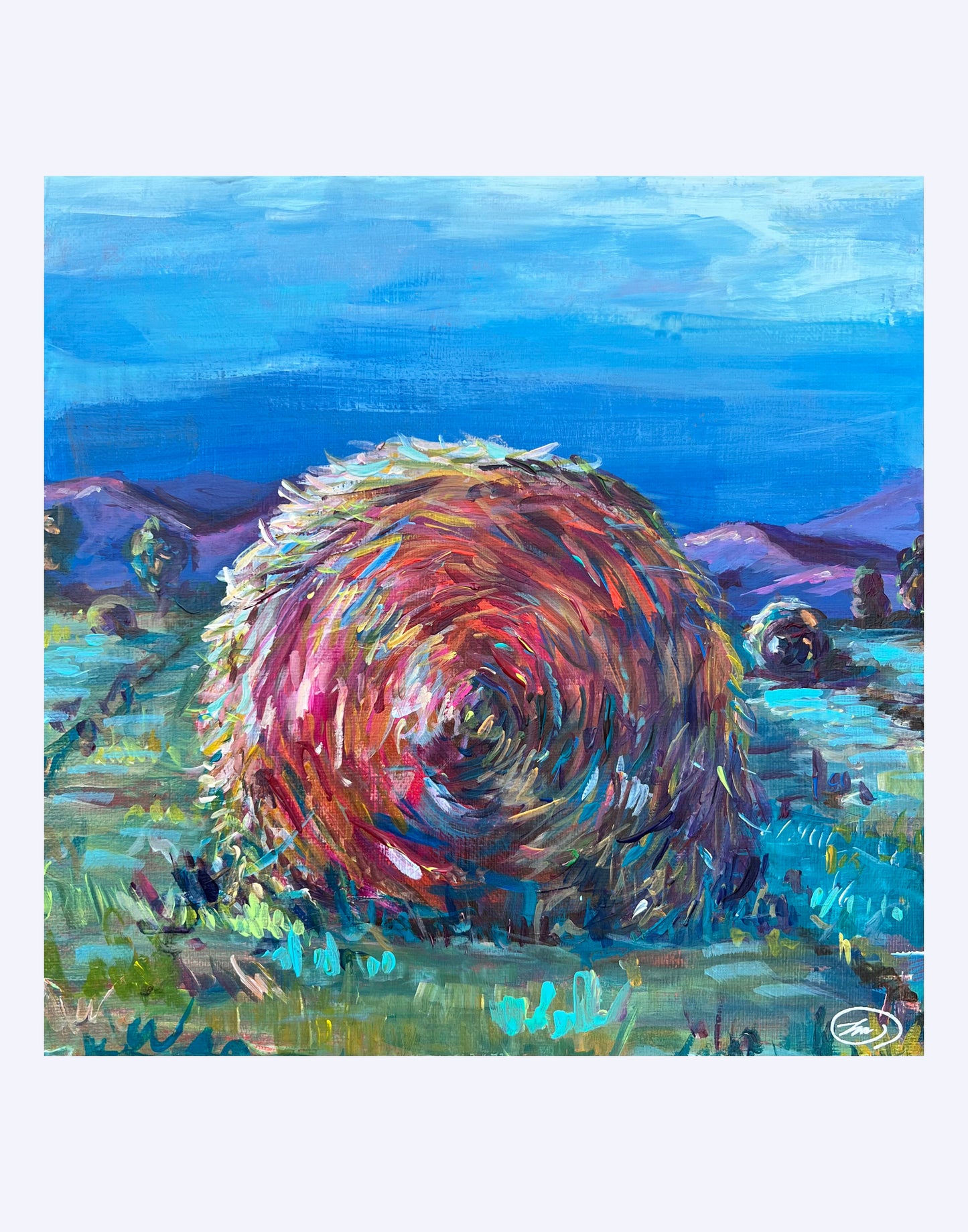 “Field of Fodder” 11x14 Print