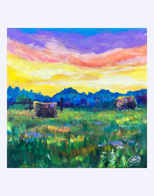 “Hay Harmony” 11x14 Print