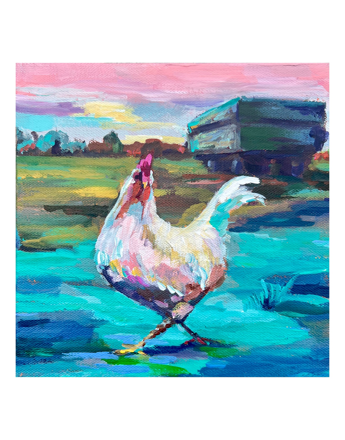 “Poultry Poetry” 11x14