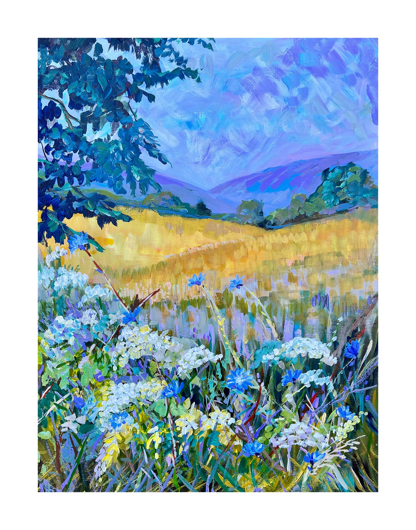 “Prairie Poem” 11x14"