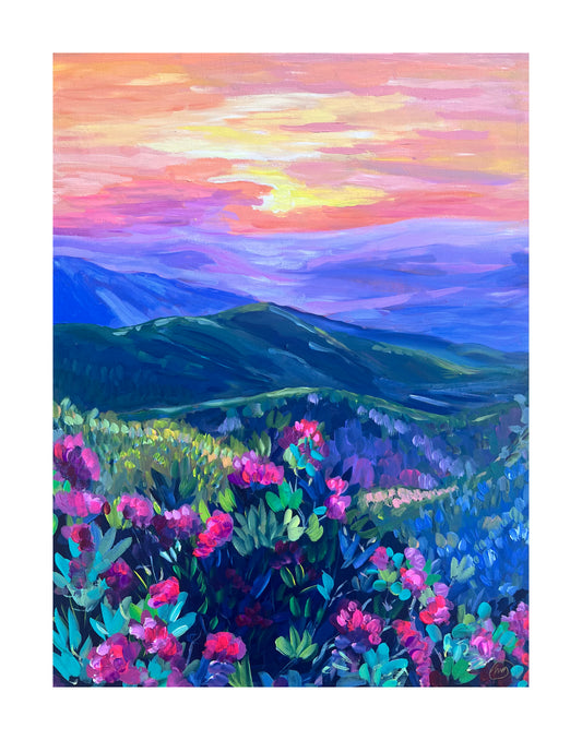 “Smokey Mountain Melody” 11x14"