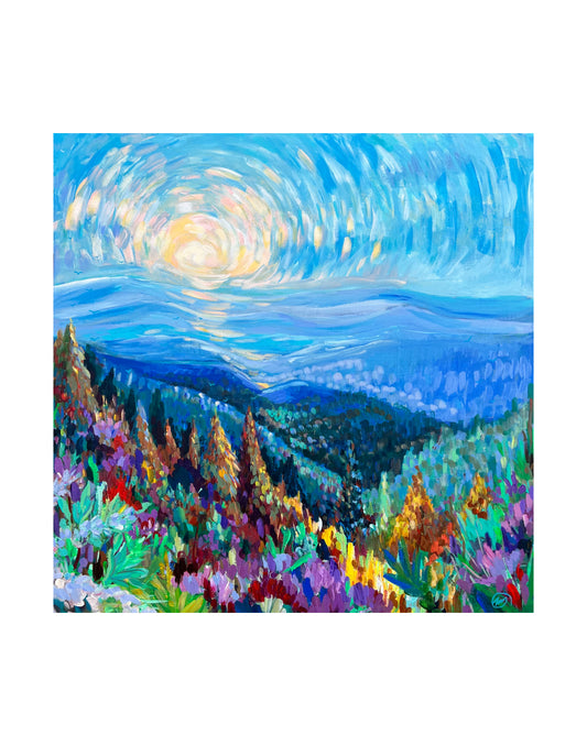 “Smokey Mountain Ballad” 11x14"