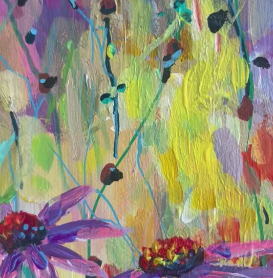 "Cornflower Chorus” Original Painting